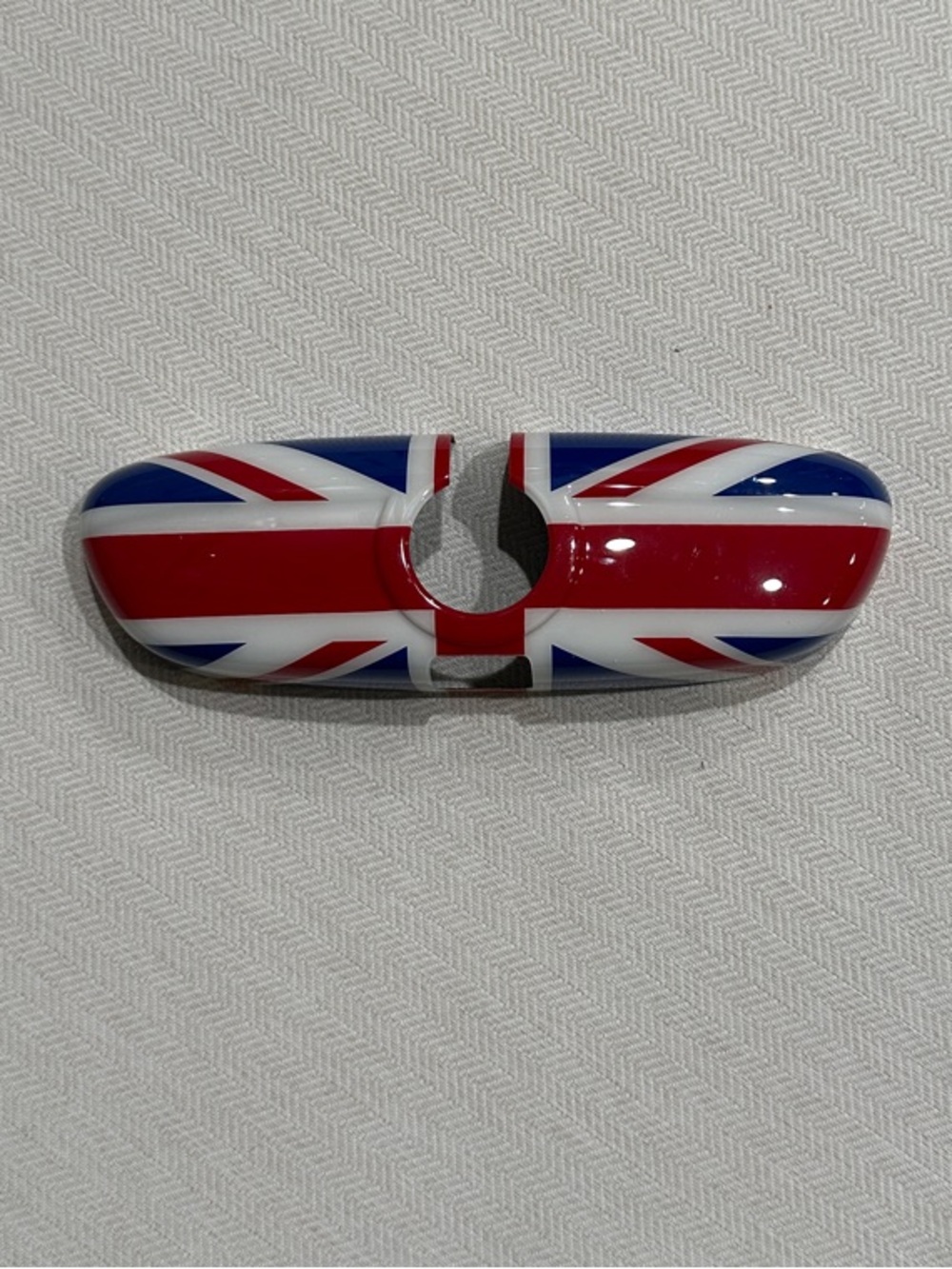 Union Jack Mini Cooper Rear View Mirror Cover Gently used